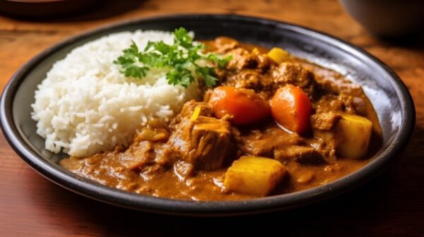 ミルクティーに合うお食事②カレーライス