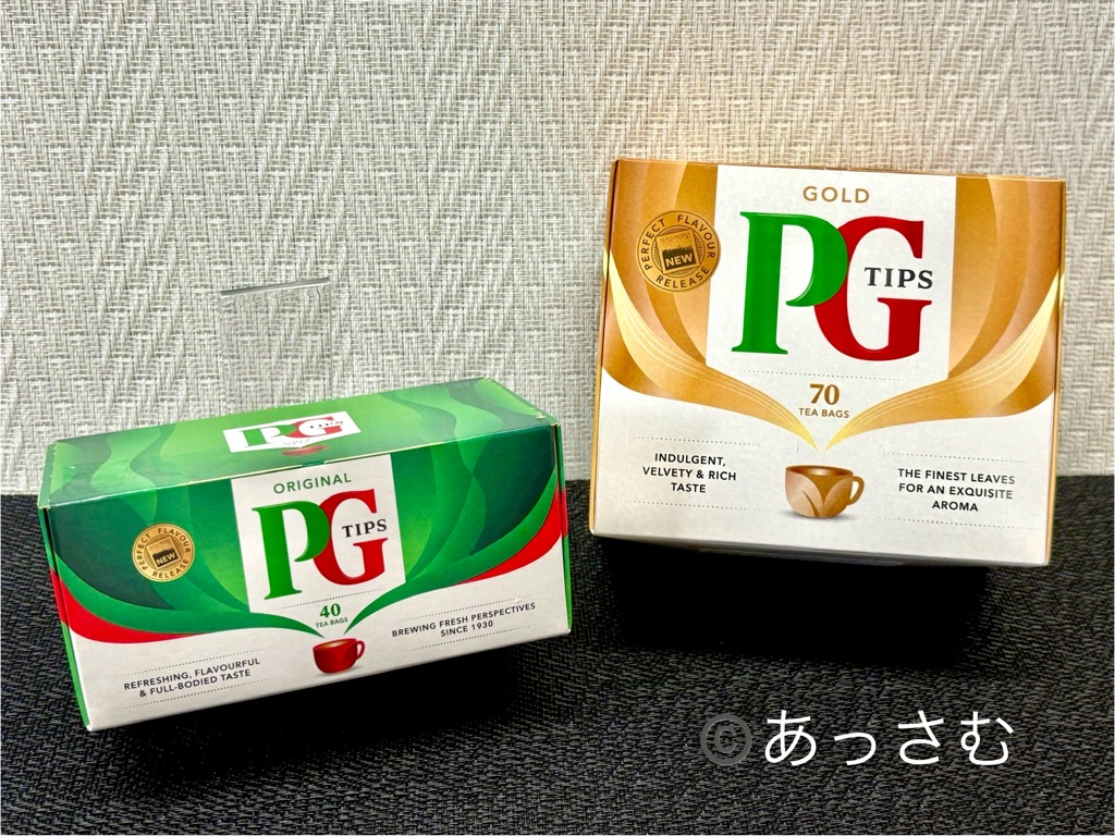 英国紅茶ならPGTipsもおすすめ。
