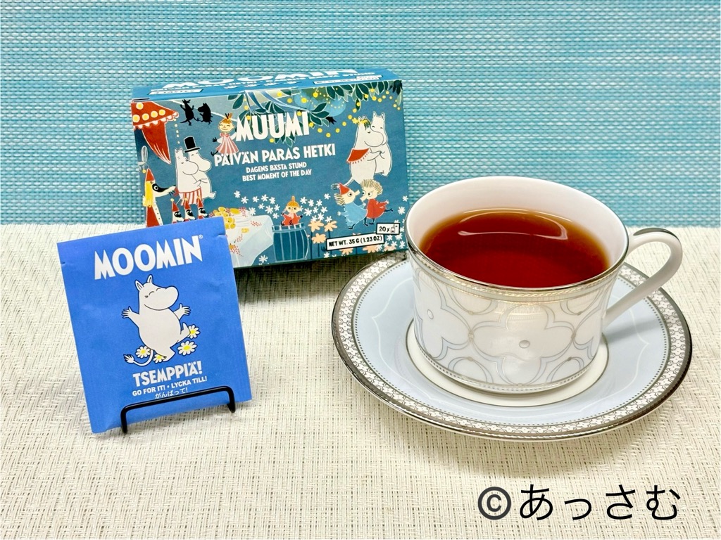 ムーミンの紅茶①ブルーベリーマフィン