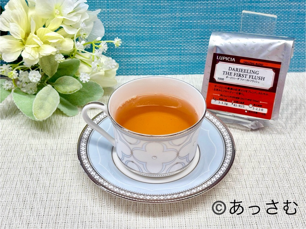 ハリオジャンピングリーフポットのメリットは、美味しい紅茶が入るところ!