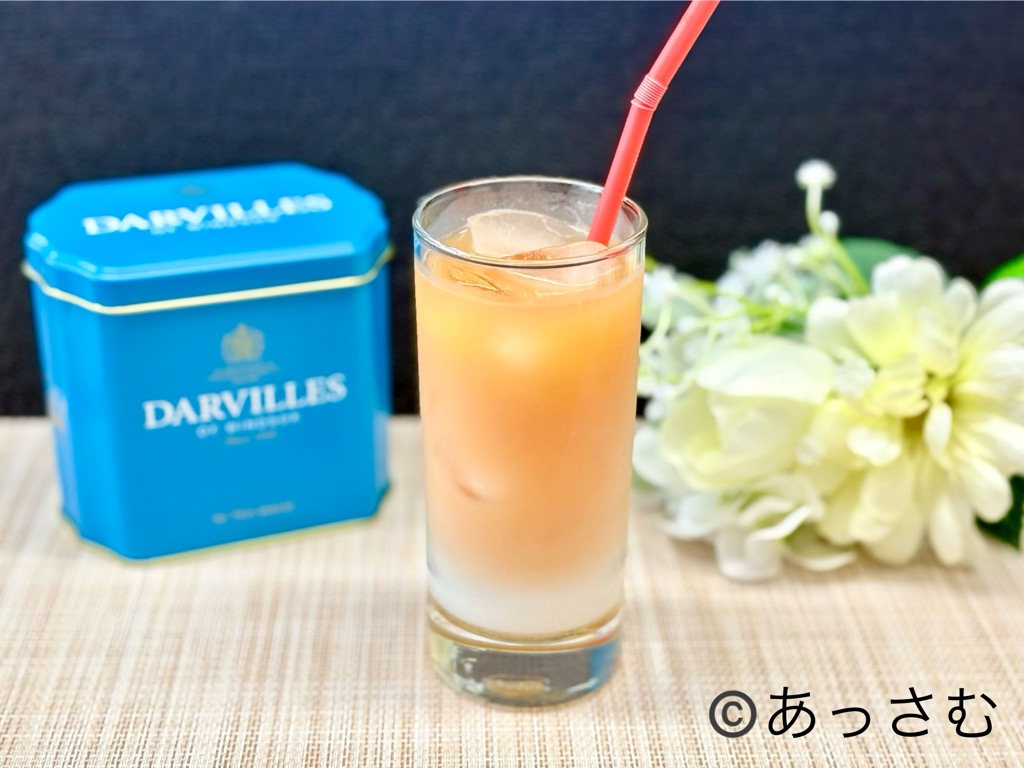 アッサムティーはアイスミルクティーにしても美味しい。