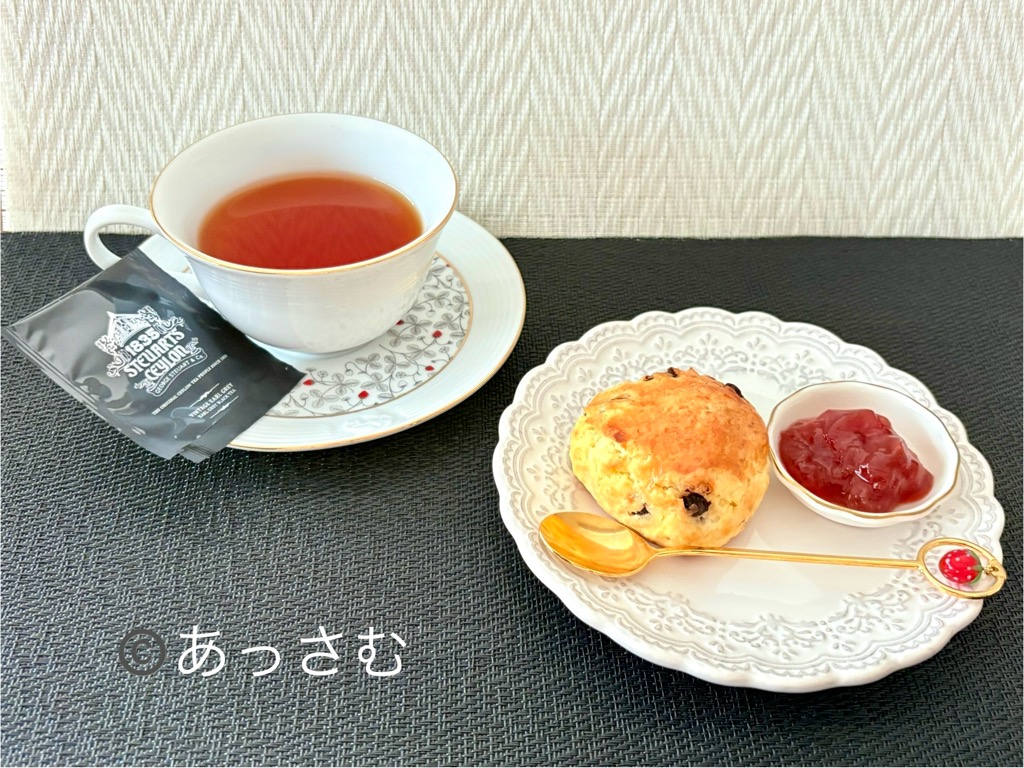 ジョージスチュアートの紅茶 ヴィンテージアールグレイは、柑橘の香りがしっかりしていると評判。