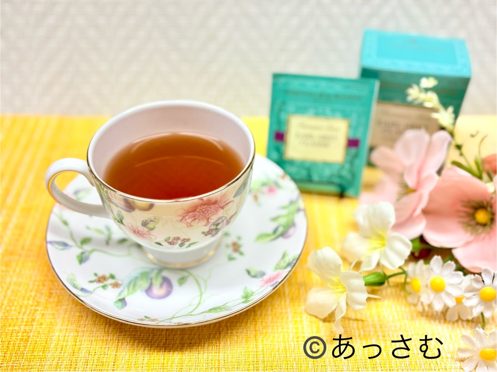 アールグレイ紅茶でティータイム
