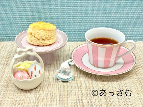 アールグレイはスコーンによく合う。ストレートやミルクティーで楽しもう!