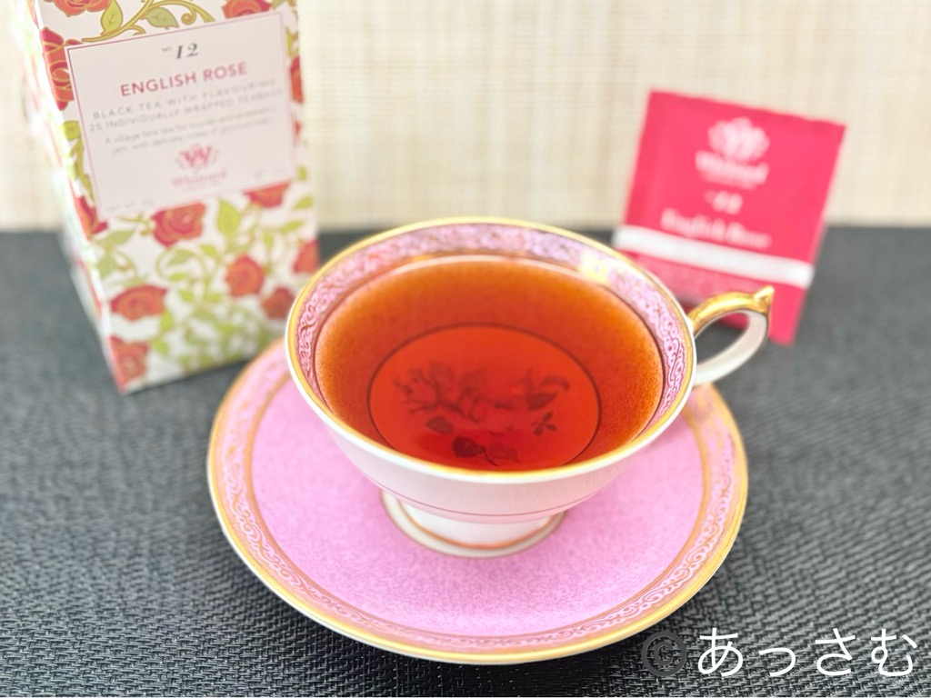 ウィッタードの紅茶 イングリッシュローズのレビューと特徴