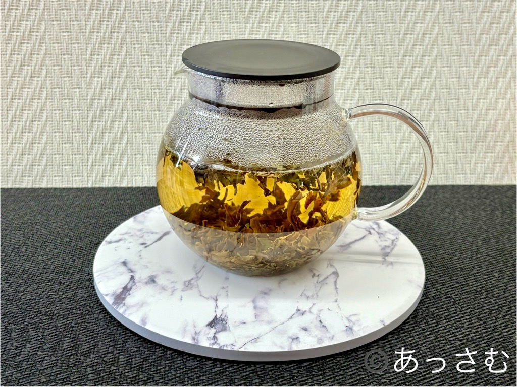 ジャンピングとは、茶葉がバランス良く上下に動くことを意味する