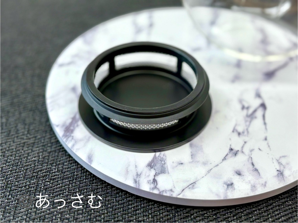 フタに茶葉が詰まりやすいのがデメリット