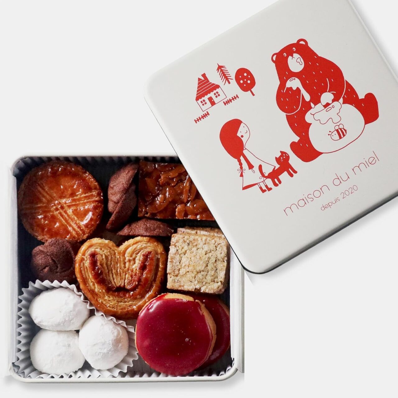 AmazonスマイルSALEなら、メゾンデュミエルのクッキー缶がお得に。