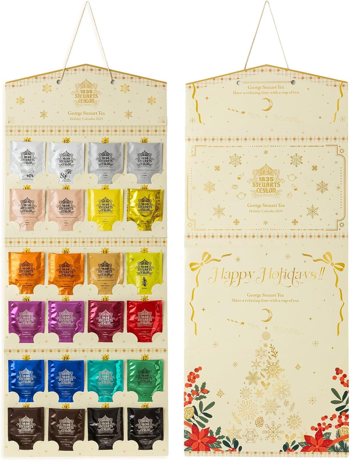 紅茶のアドベントカレンダー②ジョージスチュアート