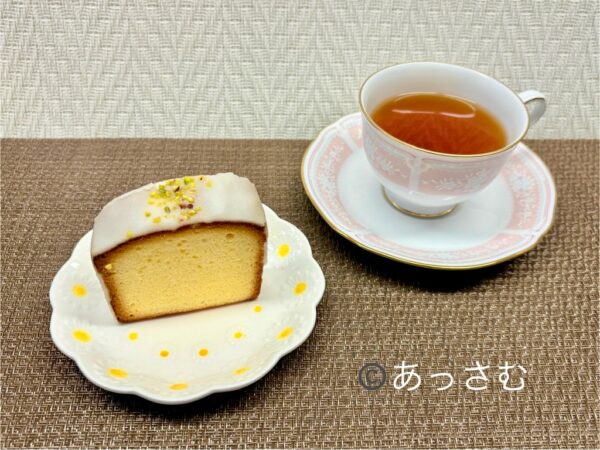酸味があるケーキには、ダージリンがぴったり。