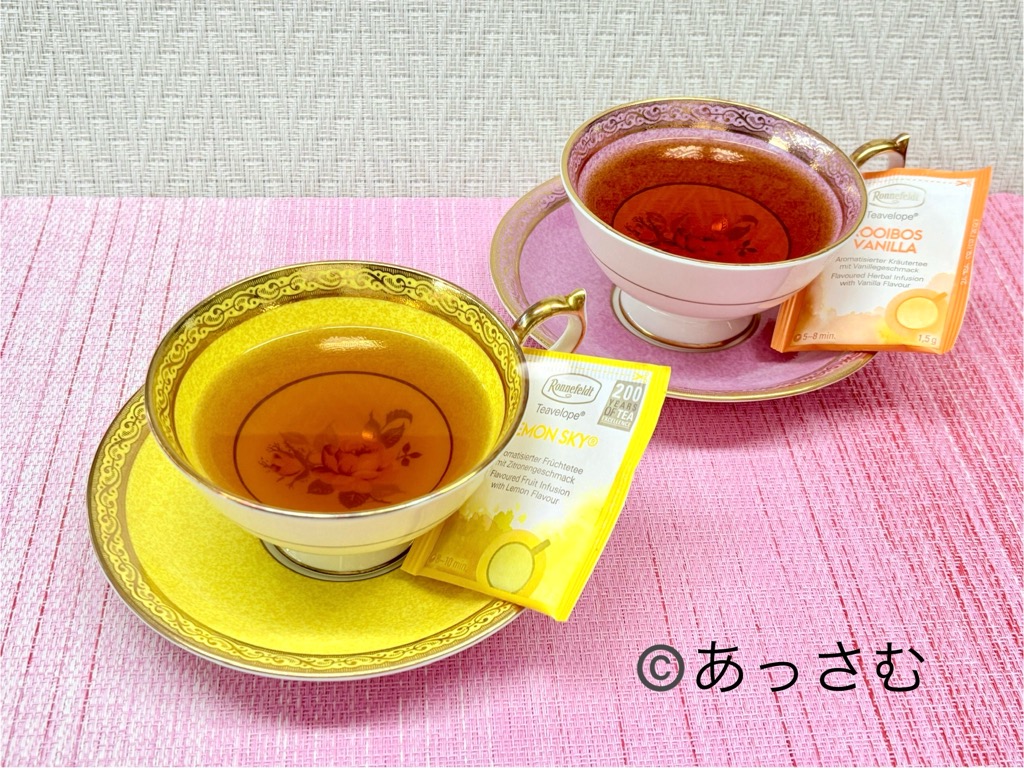 ルイボスバニラとレモンスカイ