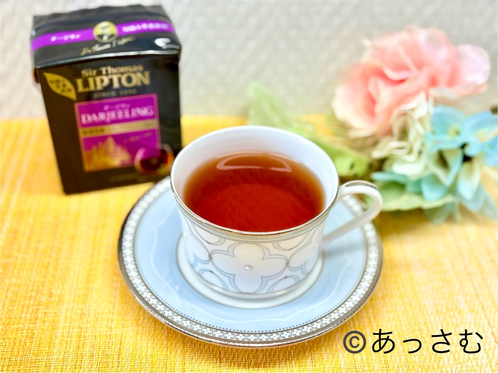 洋菓子にはダージリンティーがよく合います。