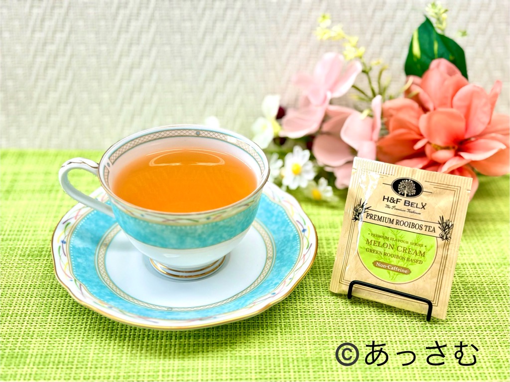 メロンクリームは意外と相性が良く美味しい。