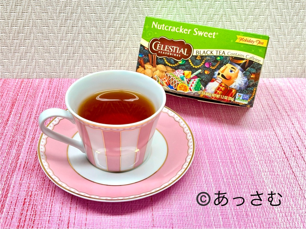 セレッシャルのナットクラッカースイートは、アメリカのハーブティー専門店の商品。