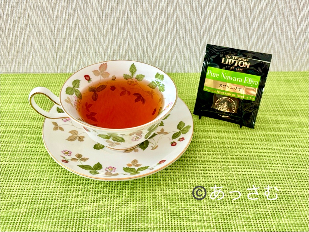 ヌワラエリアは、サッパリしていてレモンティーに合う。