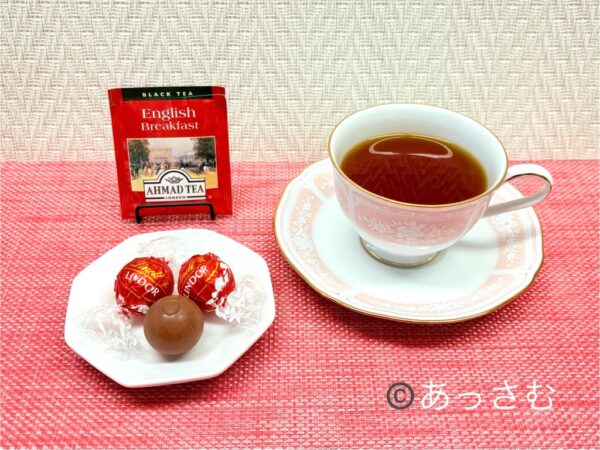 リンツのリンドール1種類:赤色ミルクチョコレート