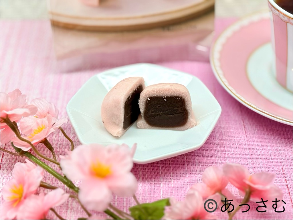 無印桜スイーツ：桜まんじゅう
