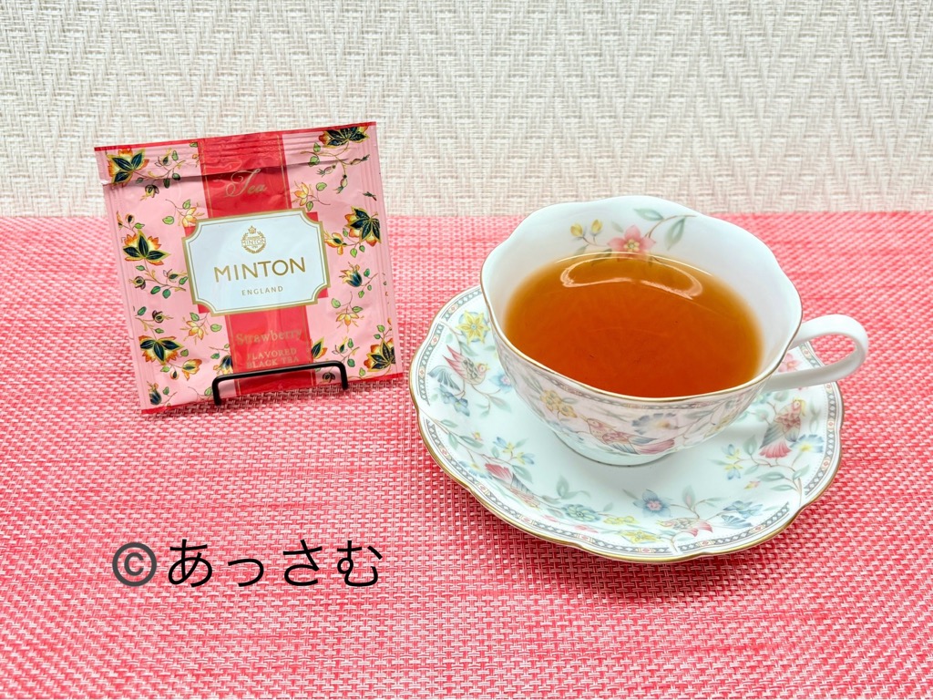ミントン和紅茶③苺