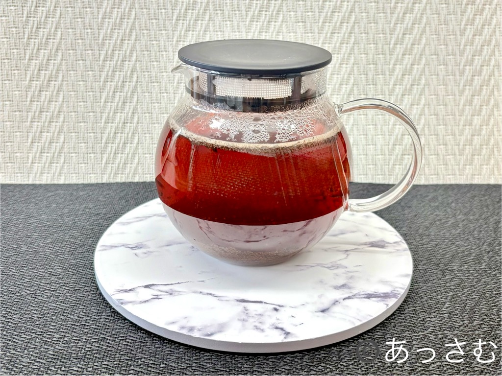 紅茶グッズ①ハリオのジャンピングリーフポット