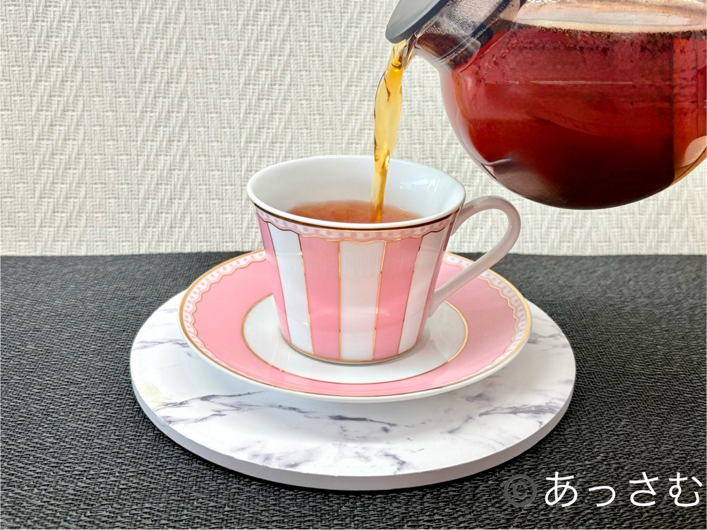 ノリタケのカーニバル ピンク