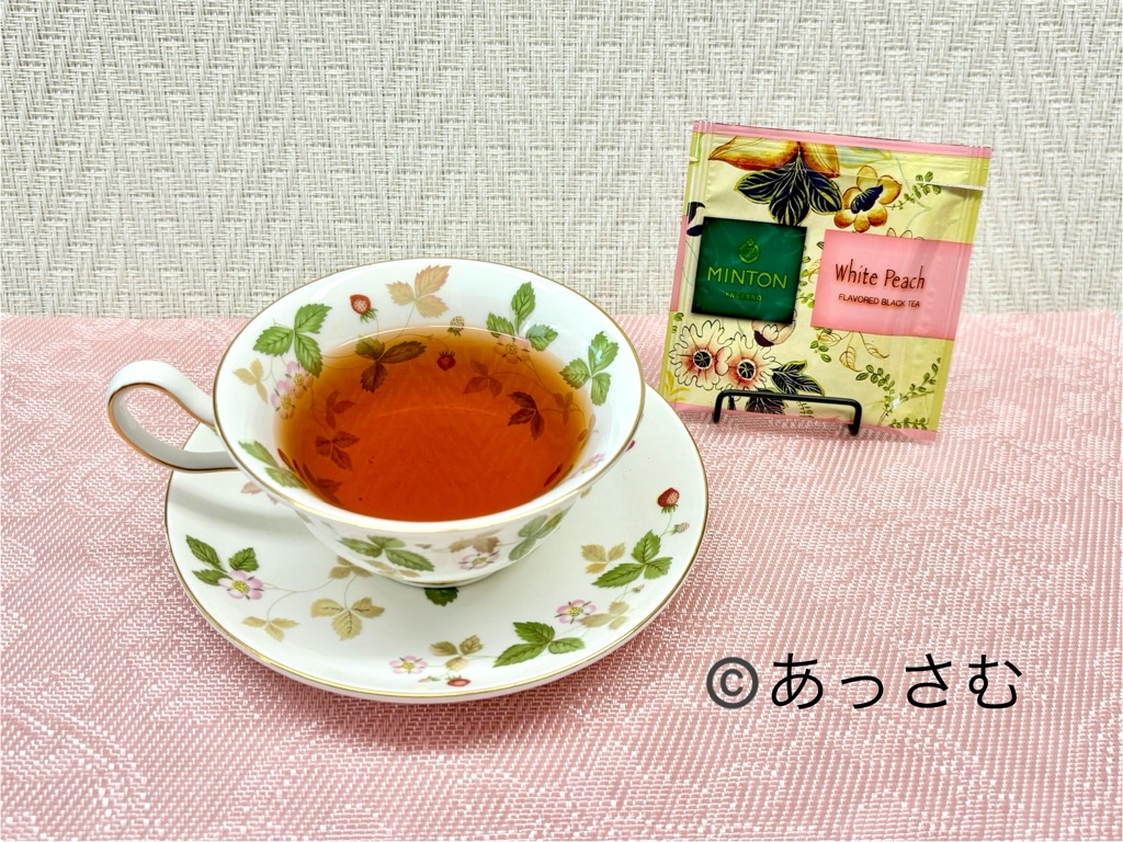 ミントン和紅茶④白桃